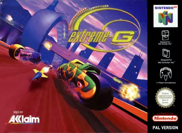 Extreme-G (Europe) (En,Fr,De,Es,It) box cover front